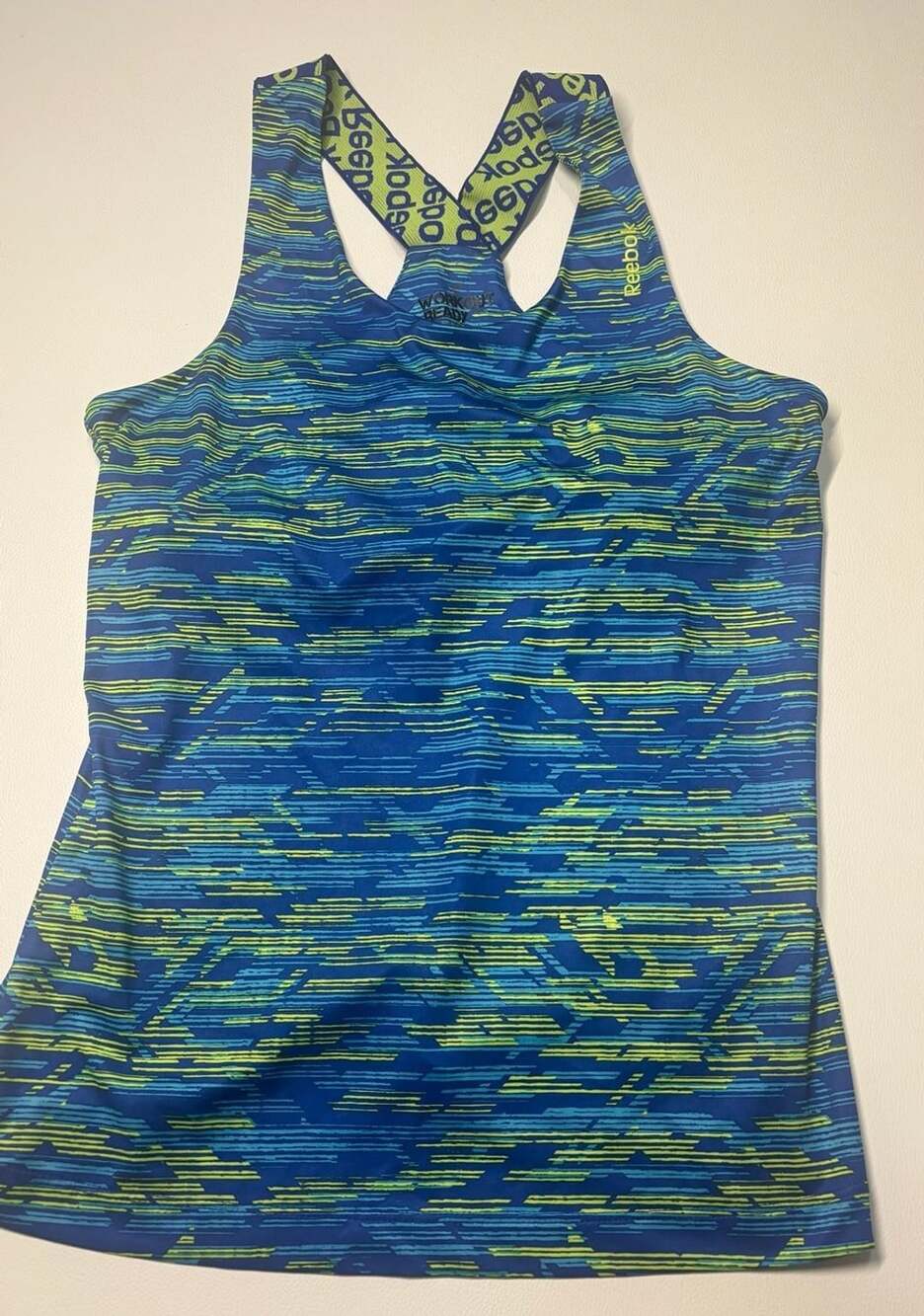 Reebok Workout Ready Collection Racerback Tank Top Size S